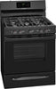 Frigidaire 30" BLK 5 Sealed Burners Store-More Freestanding Gas Range FFGF3054TB