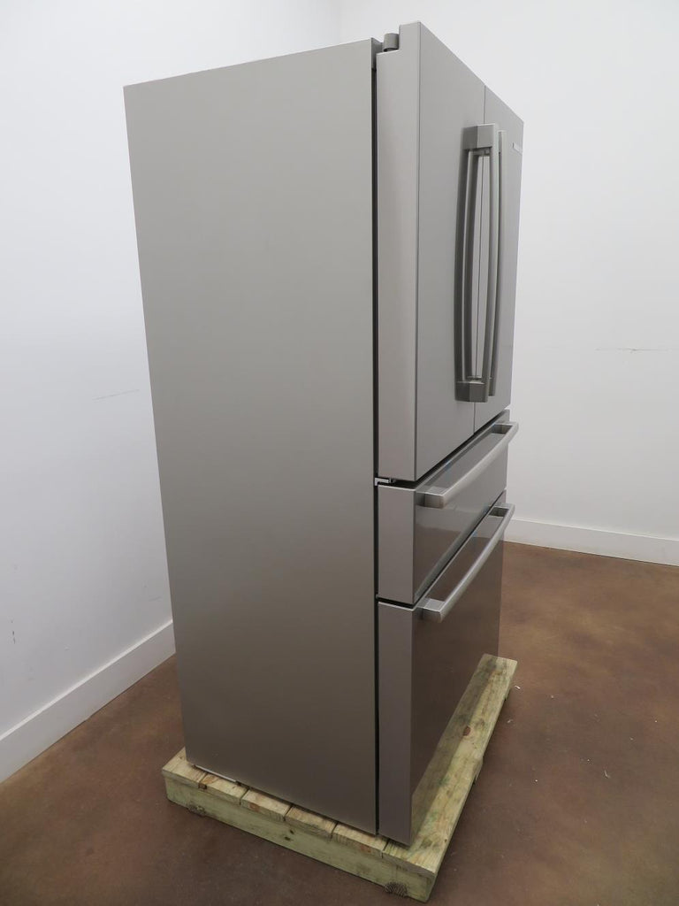 Bosch 800 Series 36" Counter French door Depth Refrigerator B36CL80SNS Images