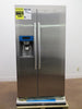 Bosch 300 Series 36" Side by Side Ice & Water Dispenser B20CS30SNS Refrigerator