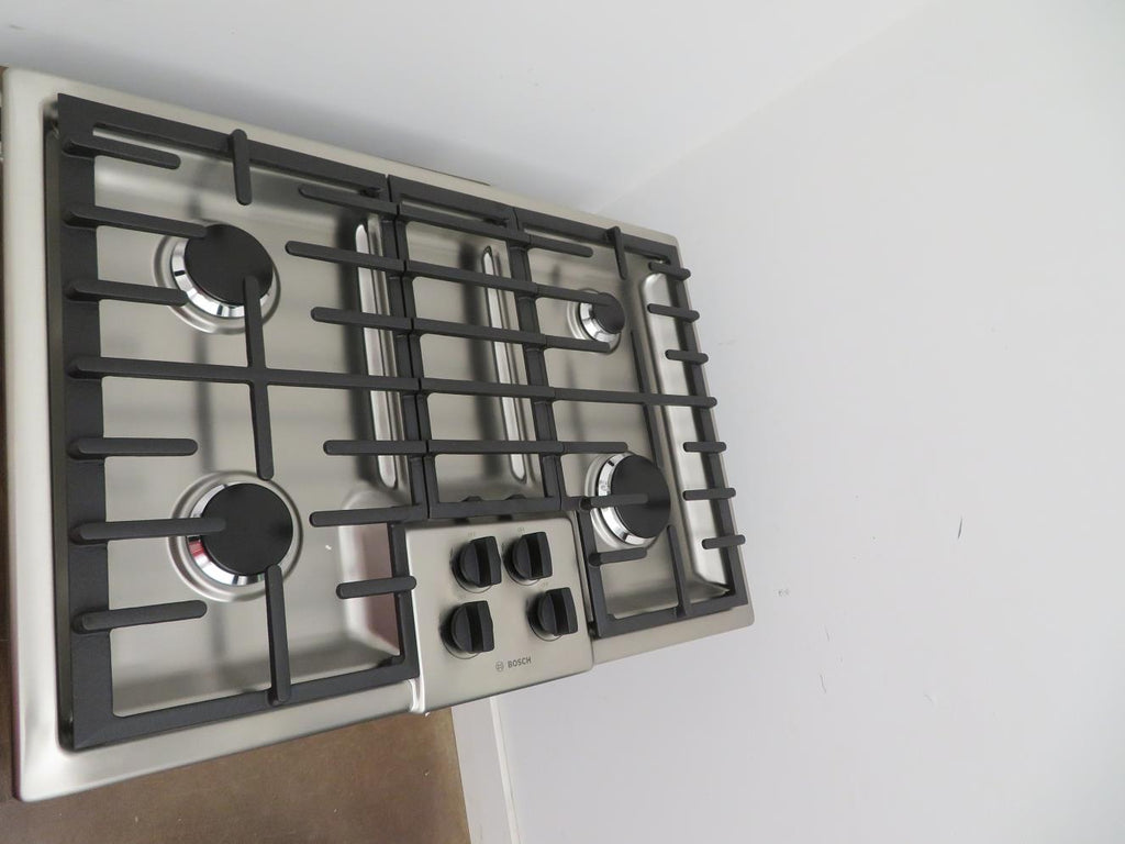 Bosch 500 Series NGM5056UC 30 Inch Gas Cooktop Sealed Burners Excellent