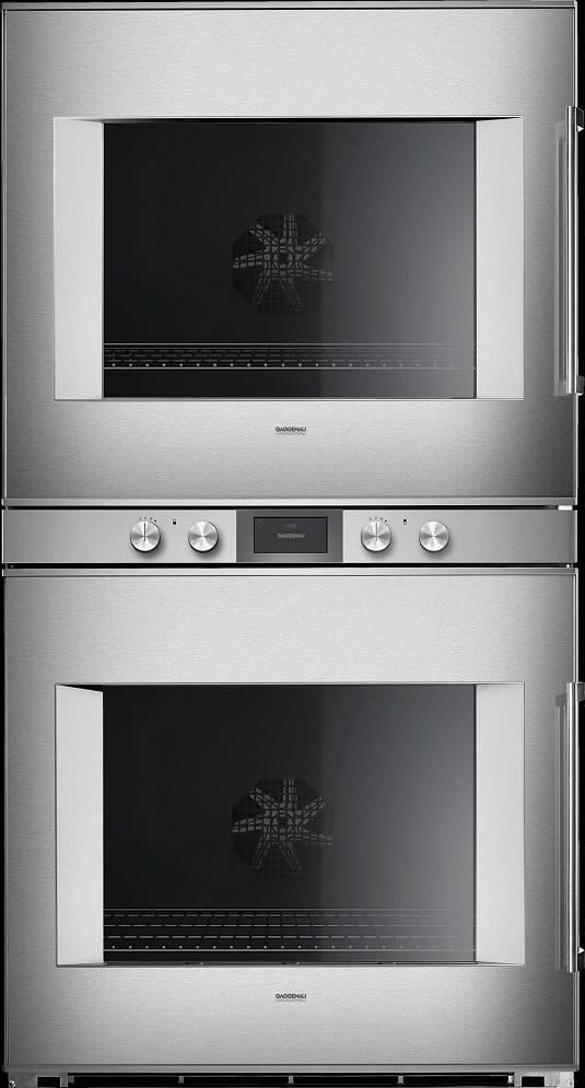 Gaggenau 400 Series BX481612 30" Universal Heating Electric Double Wall Oven