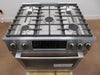 Bosch 800 Series 30" 9 Cooking Modes Slide-in Gas Range HGI8054UC Stainles Steel