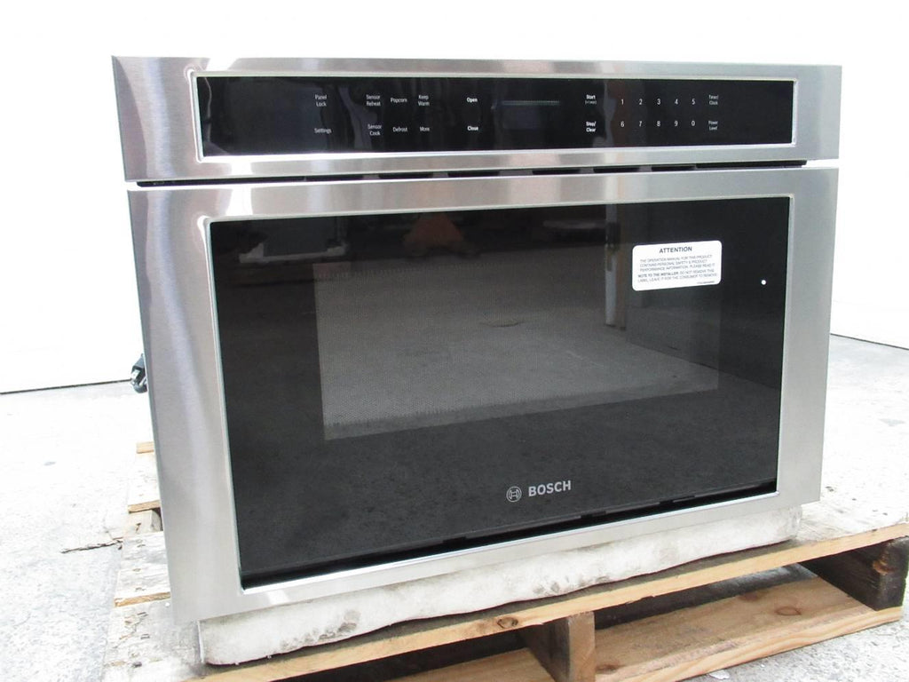 Bosch 800 Serie 24" 950 Watts Touch Controls Built-in Microwave Drawer HMD8451UC