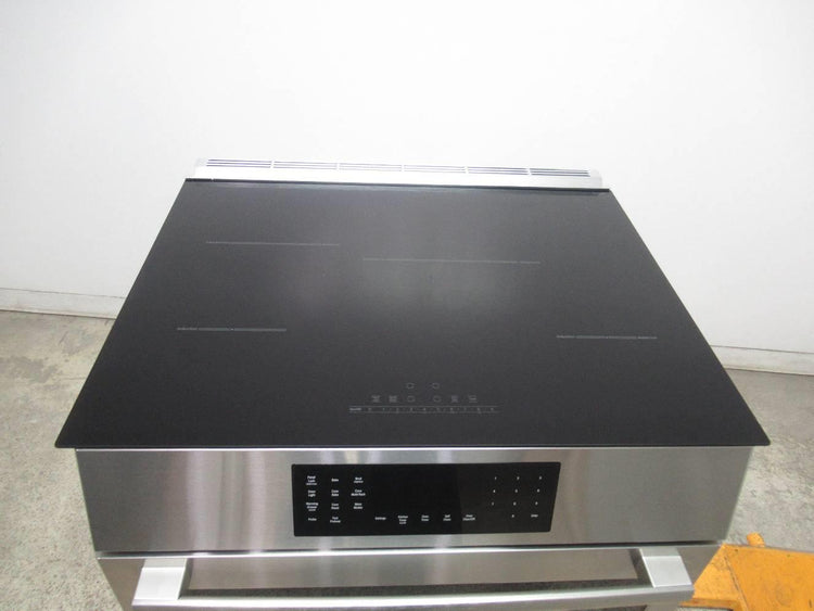 Bosch 800 Series 30" Induction Technology SS Slide-In Induction Range HII8056U