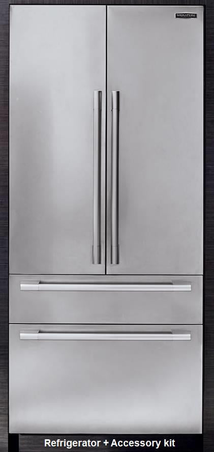 Lg Signature Kitchen Suite 36" SS Panel Ready Built In Refrigerator SKSFD3604P