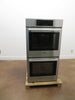 Bosch 800 Series 27" Double Electric Wall Oven HBN8651UC Good Front