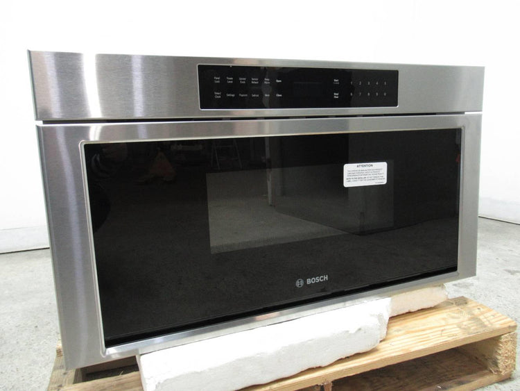 Bosch 800 Series 30" 1.2 cu.ft SS 950W Touch Control Microwave Drawer HMD8053UC