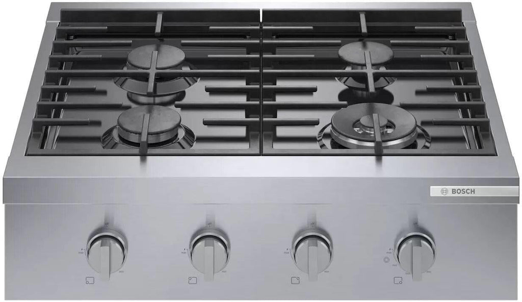Bosch 800 Series RGM8058UC 30" 4 Sealed Burners Stainless Steel Gas Rangetop IMG