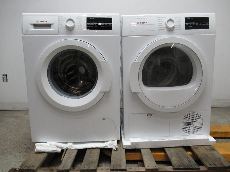 Bosch 300 Series Front Load Washer & Ventless Dryer set WAT28400UC / WTG86400UC