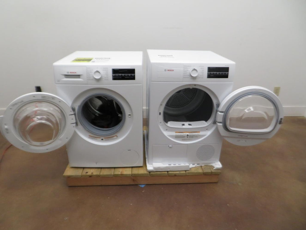 Bosch 300 Front Load Washer Dryer White WAT28400UC / WTG86400UC Full Warranty