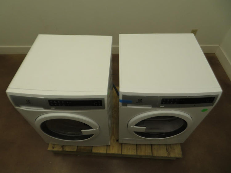Electrolux 24" Steam Washer EFLS210TIW & Ventless Electric Dryer EFDE210TIW Pics