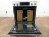 Bosch 800 Series 30" Warming Zone Slide-In Electric Range HEI8056U Perfect front