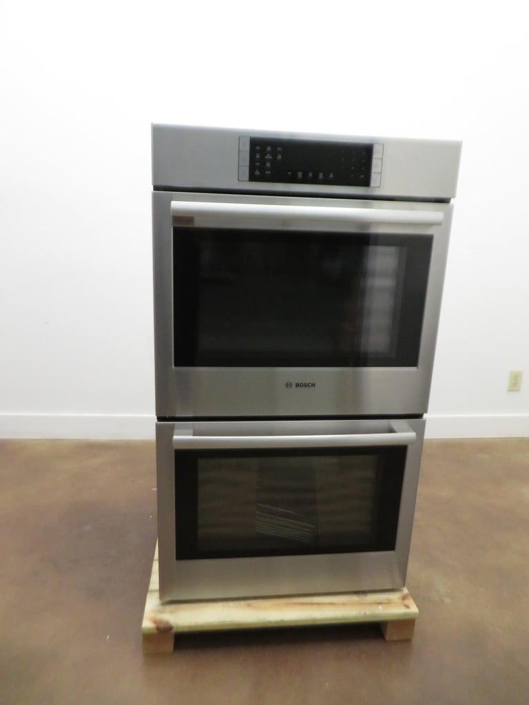 Bosch 800 Series 30" Double Electric Convection Wall Oven HBL8651UC Pictures
