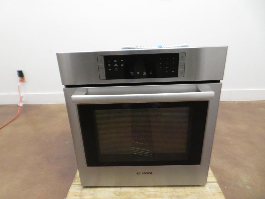Bosch 27" Convection Single Electric Wall Oven HBN8451UC SelfClean Perfect Front