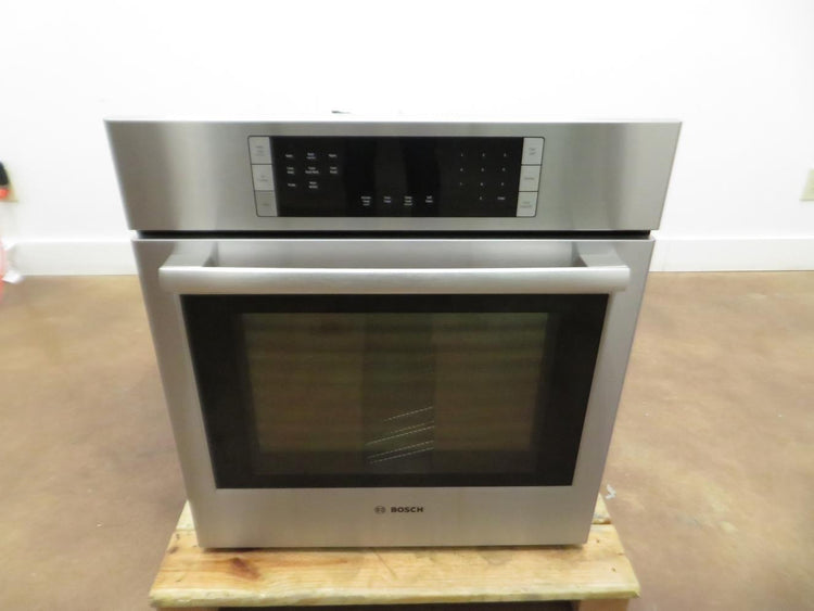 Bosch 27" Convection Single Electric Wall Oven HBN8451UC Perfect Front Stainless