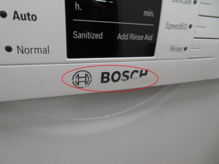 Bosch 100 Series SHEM3AY52N 24" Full Console Built-In White Dishwasher Pictures