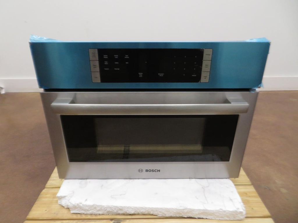 Bosch 500 Series 27'' Built-In Microwave Oven HMB57152UC Perfect Front
