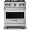 Viking '21 30" 4 Burners ProFlow SS Professional 5 Series Gas Range VGR5304BSS