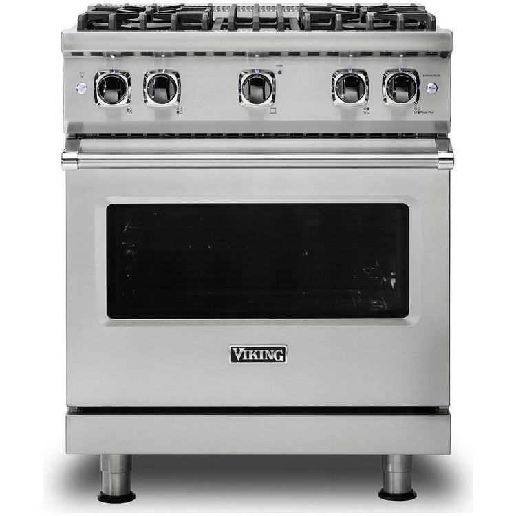 Viking '21 30" 4 Burners ProFlow SS Professional 5 Series Gas Range VGR5304BSS
