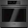 Bosch 800 Series HBL8443UC 30" Black Stainless Smart Single Electric Wall Oven