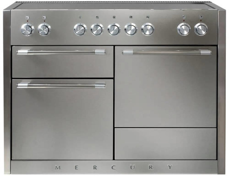 AGA Mercury AMC48INSS 48" 5 Heating Elements Electric Induction Stainless Range