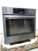 Bosch 800 Series 30" Smart Single Electric Black Stainless Wall Oven HBL8443UC