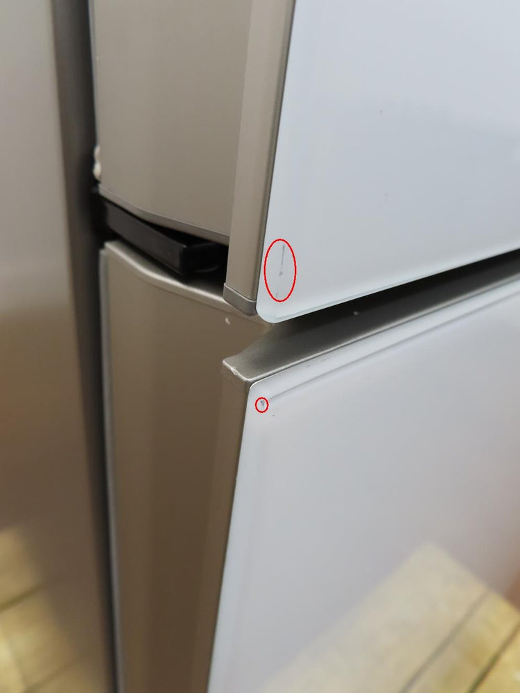 Bosch 800 Series 24" WHT Glass Counter-Depth Refrigerator B10CB80NVW Left Hinge