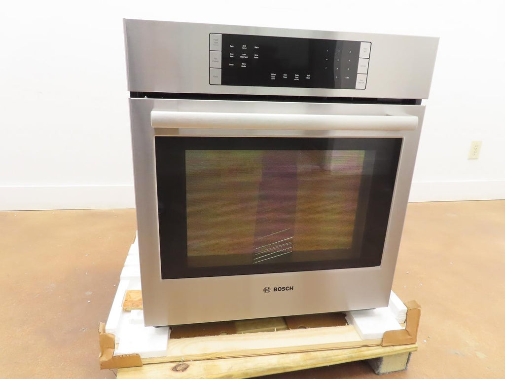 Bosch 27" Convection Single Electric Wall Oven HBN8451UC Stainless S. Perfect