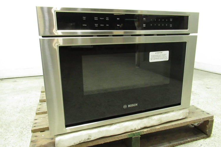 Bosch 800 Serie 24" 950W Touch Controls Built-in Microwave Drawer HMD8451UC