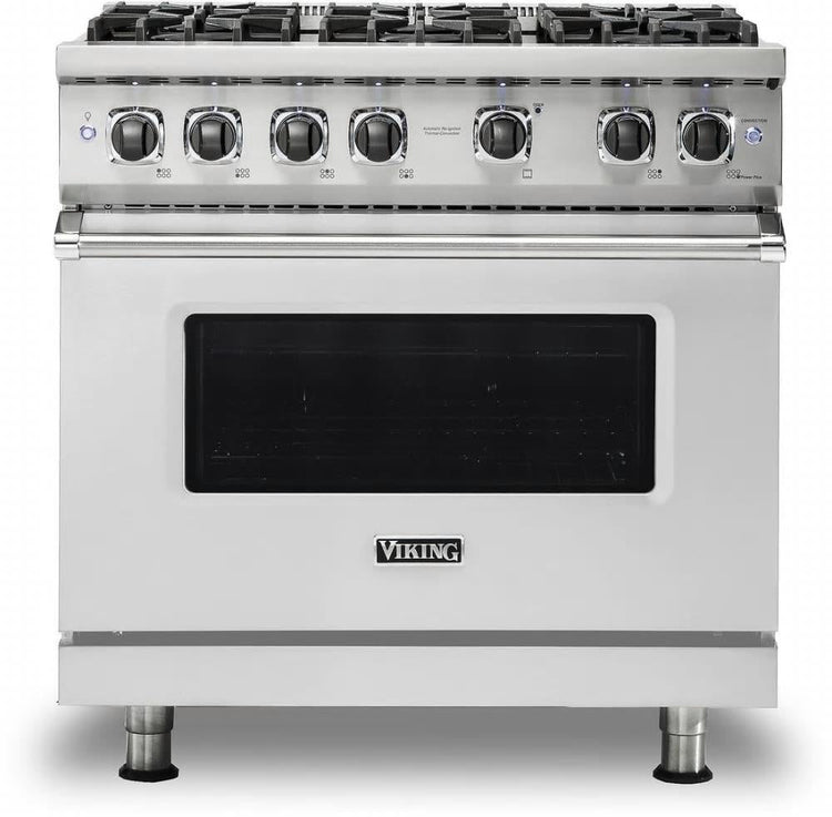 Viking 5 Series VGR5366BSSLP 36" Pro-Style Gas Range Stainless Steel 2022 Model