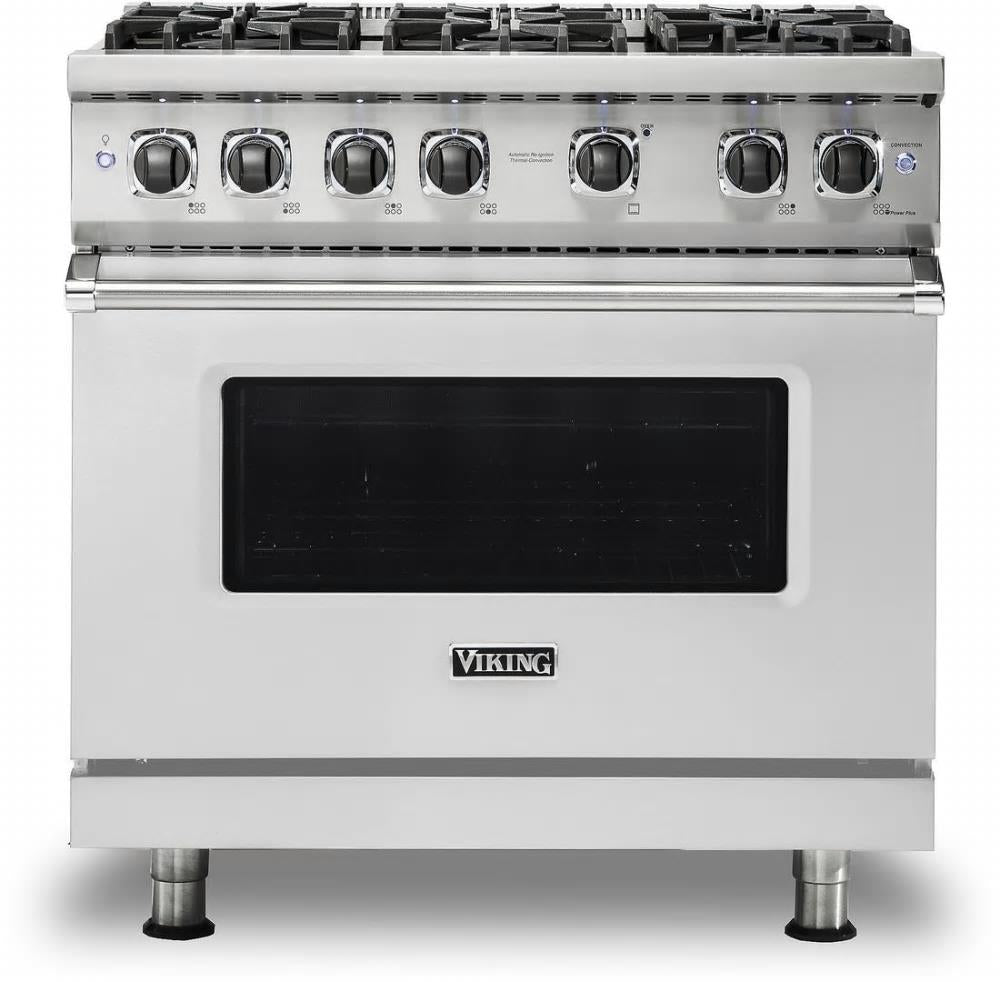 Viking 5 Series VGR5366BSS 36" Pro-Style Gas Range Stainless Steel 2017 Model