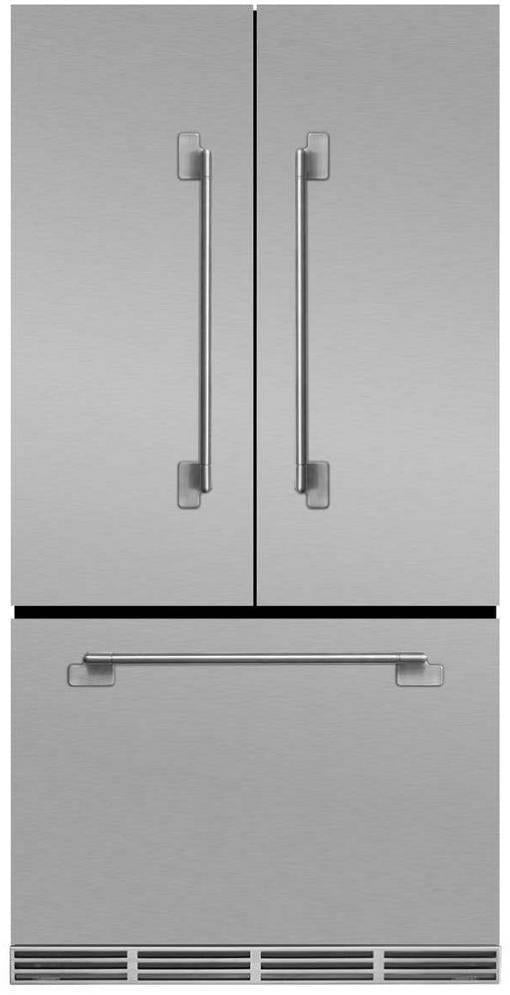 AGA Elise 36" 22.6 cu. ft. Counter Depth French Door Refrigerator MELFDR23SS
