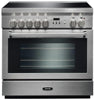 AGA Professional Series 36 Inch True Convection Induction Range AMPRO36INSS