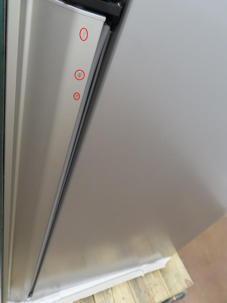 Bosch 800 Series 24" Counter-Depth Refrigerator Stainless / Glass B10CB80NVS