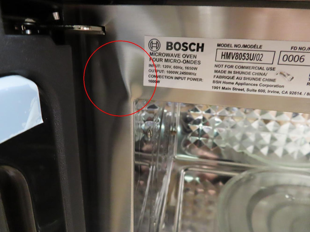 Bosch 800 Series 30" Over The Range Convection Microwave HMV8053U