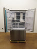 Bosch 800 Series 36"  French Door Refrigerator B26FT50SNS Perfect Front