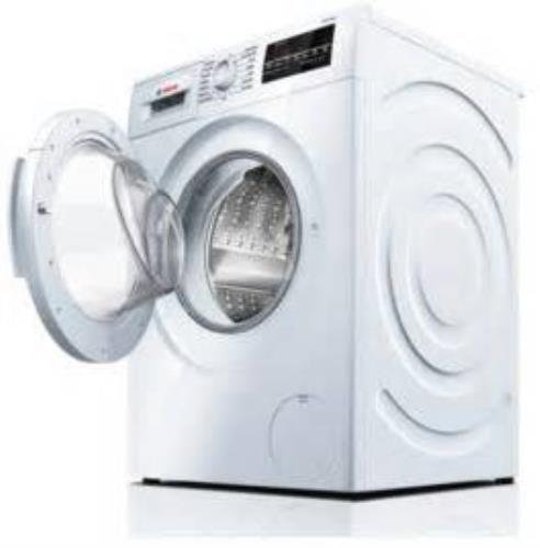 Bosch 300 Series 24 inch 2.2 cu. ft 54 dBA White Front Load Washer WAT28400UC