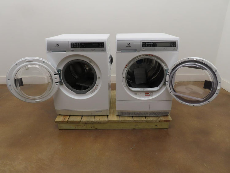 Electrolux 24" Steam Washer EFLS210TIW & Ventless Electric Dryer EFDE210TIW Set