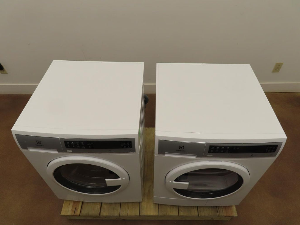 Electrolux 24" Steam Washer EFLS210TIW & Ventless Electric Dryer EFDE210TIW Set