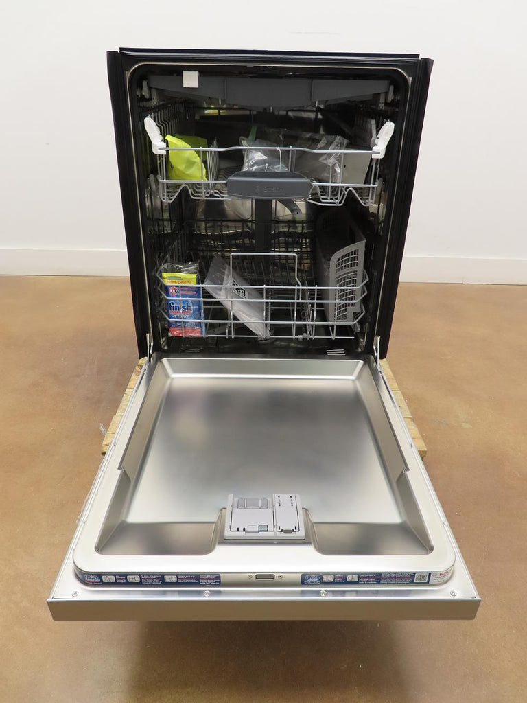 Bosch 300 Series 24" 3rd Rack  AquaStop Full Console Dishwasher SHEM63W55N