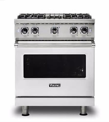 Viking Professional 5 Series 30" 4 Burners Gas Range VGR5304BSS 2025 Model