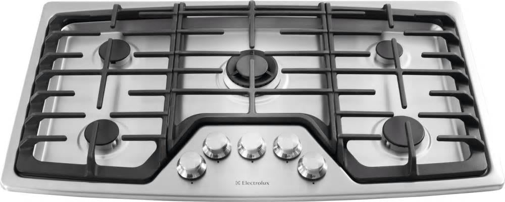 Electrolux EW36GC55PS 36" Gas Cooktop with 5 Sealed Burners Stainless Steel Imgs