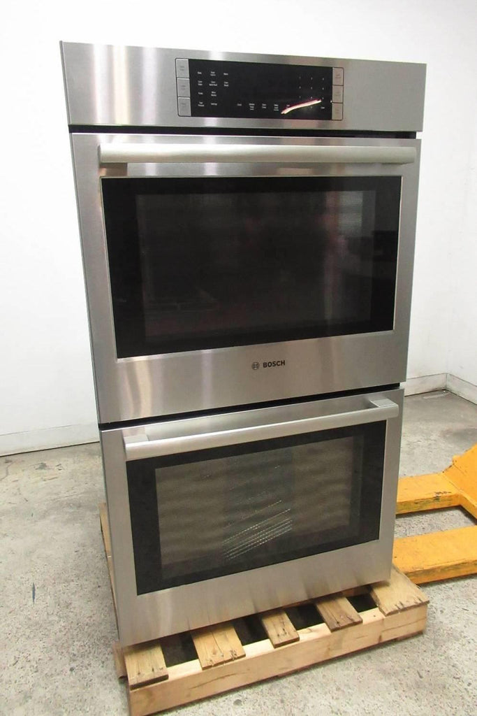 Bosch 800 Series 30" SS 4.6 cu.ft 12 Mode Double Electric Wall Oven HBL8651UC