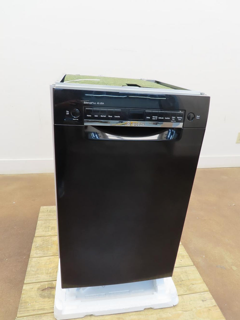 Bosch 300 Series SPE53B56UC 18 Inch Full Console Smart Black Dishwasher Images