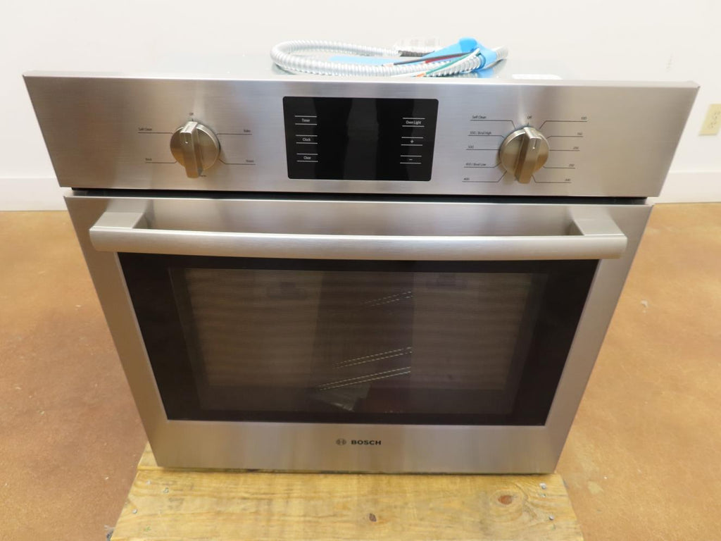 Bosch 500 Series 30" Single Electric Wall Oven Eco Clean HBL5351UC Pictures