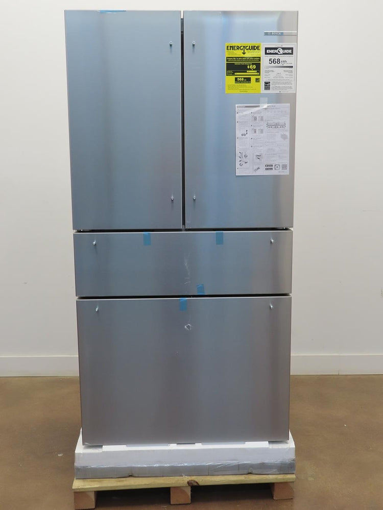 Bosch 800 Series 36" Counter Depth French Door Refrigerator B36CL80SNS