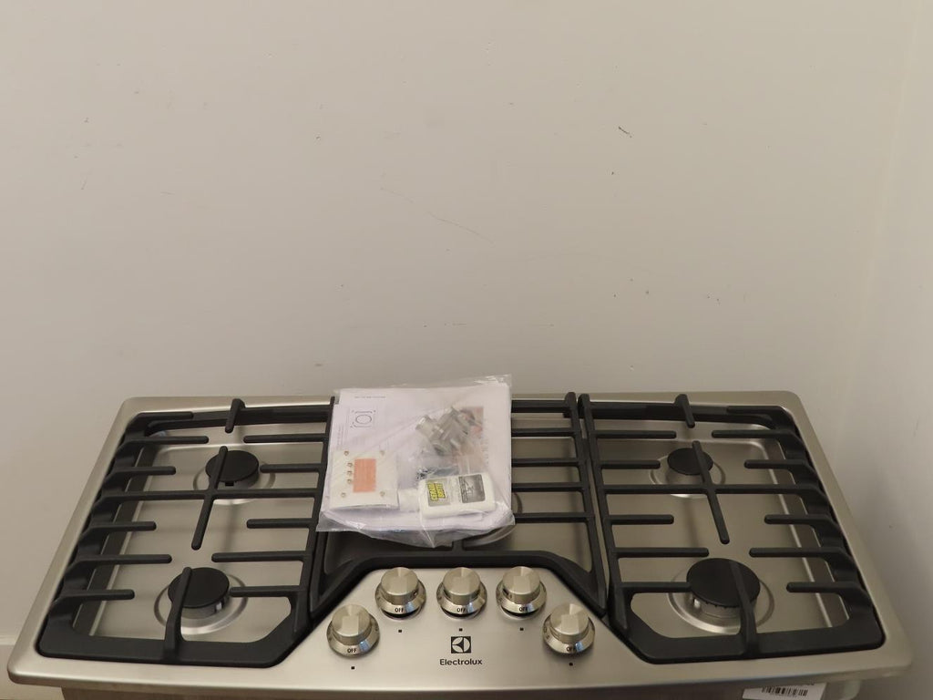 Electrolux EW36GC55PS 36" Gas Cooktop with 5 Sealed Burners Stainless Steel Imgs