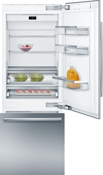 Bosch Benchmark Series B30BB935SS 30" Built-In Bottom Mount Smart Refrigerator