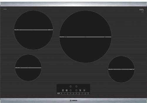 Bosch 800 Series 30 Inch AutoChef PotSense BLK Induction Cooktop NIT8068SUC