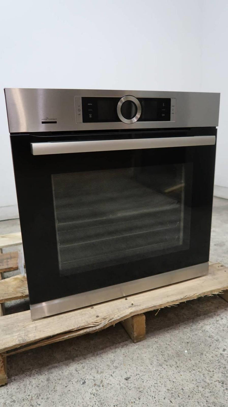 Bosch 500 Series 24" Home Connect 11 Mode Single SS Electric Wall Oven HBE5452UC